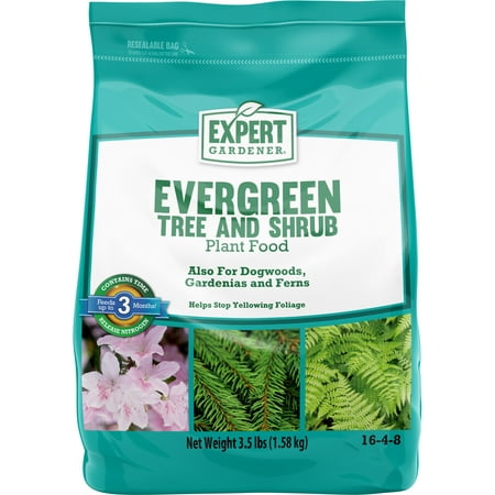 Expert Gardener Evergreen Tree and Shrub Plant Food 16-4-8; 3.5