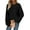 Black, variant on PRETTYGARDEN Womens Batwing Long Sleeve Shirts Fall Fashion Crewneck Tunic Tops Dressy Casual Loose Fit Lightweight Sweaters