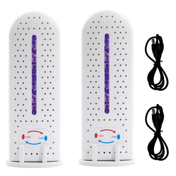 TOP! 2PCS Moisture Absorber Fast Dry Deodorizer Dryer Clothes Electric Dehumidifier for Home Bedroom Kitchen