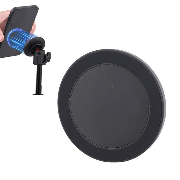 Adaptador Magnético De Montaje En Trípode, Adaptador Magnético Para Trípode Para Teléfono, Montaje ABS, Diámetro De PC De 2,3 Pulgadas, Fácil Instalación Para Palo Selfie