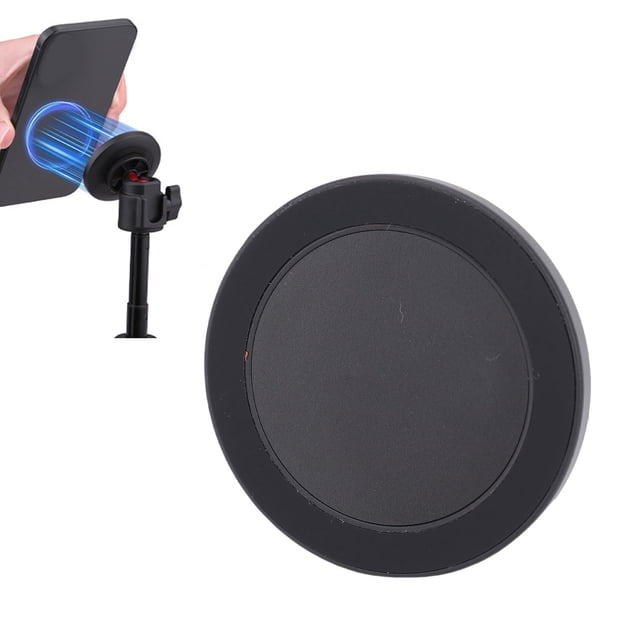 Adaptador Magnético De Montaje En Trípode, Adaptador Magnético Para Trípode Para Teléfono, Montaje ABS, Diámetro De PC De 2,3 Pulgadas, Fácil Instalación Para Palo Selfie