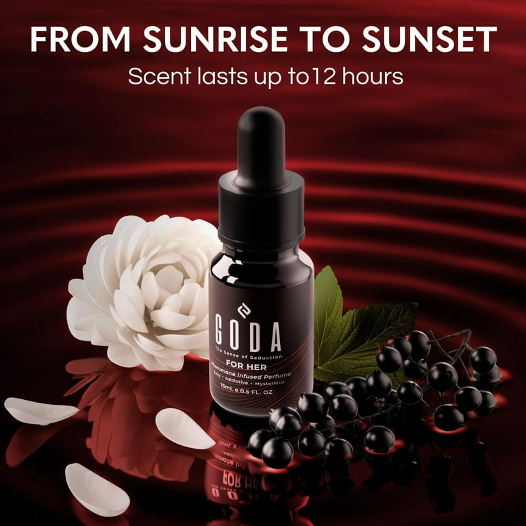 GODA Femme Pheromones: Scented Oil Blend for Women, 15ml