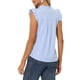 thumbnail image 3 of TOP Gingham INSPIRADOR CHIC para Camisa con Volantes de Mujer de Manga Corta Cuadros Blusa XL Azul, 3 of 6
