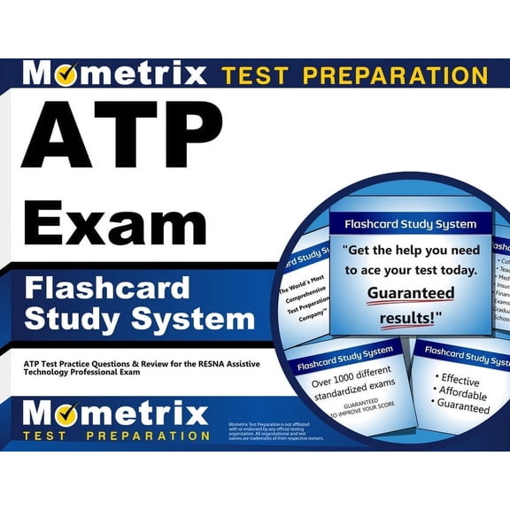 ATP Exam Flashcard Study System : ATP Test Practice Questions and Review for the Resna Assistive Technology Professional Exam