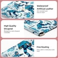 thumbnail image 4 of FeBohao 2 PCS Cosmetic Shrapnel Bag Cute Makeup Toiletry Bags Squeeze Purse Pocket Vegan Leather Compact Mini Organizer Unique Mom Medicine Vintage Handbags Must Summer School Ice Hockey, 4 of 6