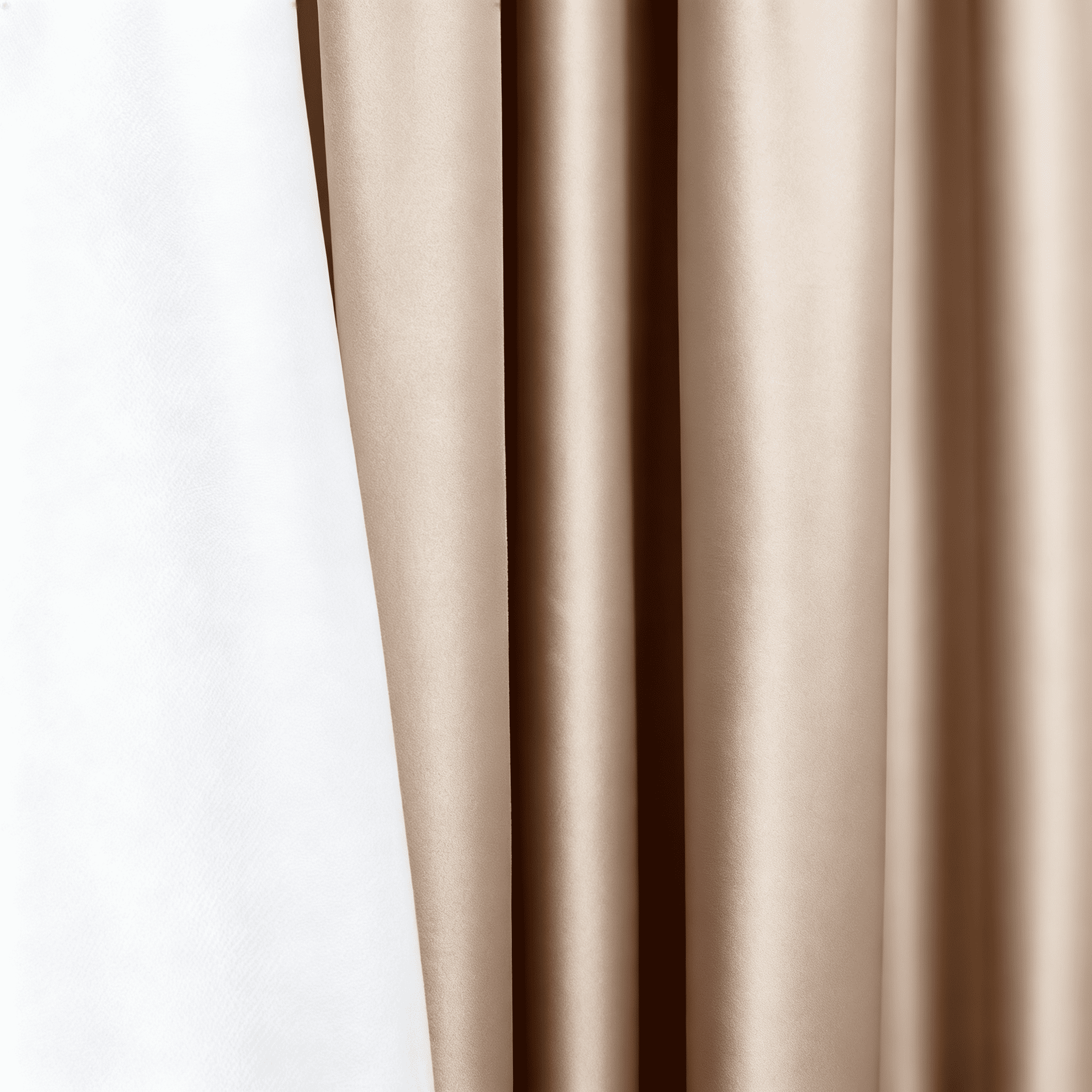 Twist Tab Total Blackout Window Curtain Panel Pewter 50"x95"