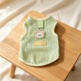 thumbnail image 6 of Breathable Mesh Dog Vest with D-Ring, Summer Cool Pet Clothes for Small Dogs & Cats, Lightweight Sleeveless Puppy Shirt with Cute Bear Print, Quick Dry Pet Harness Top for Yorkie, Chihuahua, 6 of 6