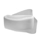 thumbnail image 2 of Crinolina flexible de sinamy, trenza de crinolina de caballo, manualidades para fajines de vestidos de novia Blanco, 2 of 9