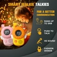 thumbnail image 3 of Kids Walkie Talkies, Outdoor Walkie Talkies  for 2 Miles Range,  20 Channels Walkie Talkies for Kids with 2 Way Radios with Backlit LCD Flashlight, Festival Gifts Kids Camping, Hiking Toys,2 Pack, 3 of 9