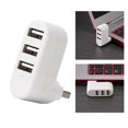 thumbnail image 3 of Hub USB 2,0 de alta velocidad, accesorio de conexión profesional, dispositivo adaptador divisor de ordenador de tamaño pequeño, conectores Juegos de teclado y mouse para computadora Blanco, 3 of 6