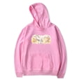 thumbnail image 3 of Sudadera unisex de manga larga con capucha y diseño de animales de Sturniolo Triplets Let's Trip para hombre y mujer, 3 of 5