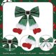 thumbnail image 3 of 2 Pcs Christmas Hair Clips, Glitter Christmas Hair Bows Cute Barrettes Hairpins, 3 of 5