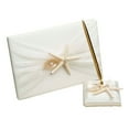thumbnail image 1 of Shisuyan Beach Style Guest Sign In Book DIY Message Book Attendance Book for Engagement Wedding Ceremony with Pen and Pen Holder, 1 of 9