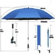 thumbnail image 2 of Sombrilla Nueva Silla de Playa Portátil para Acampar Sombrilla Plegable Desmontable Accesorio Sombrilla Silla de Pesca Sombrilla Protección Solar Paraguas, 2 of 2