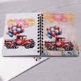 thumbnail image 4 of Vintage Patriotic British Shorthair 4th of July Independence Memorial Day Spiral Bound Journal Cat Lover Kitten Owner Gifts 5x7in Spiral Notebook - 01006, 4 of 5