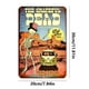 thumbnail image 5 of Placa Metal Vintage Grateful Dead Pintura Hierro Rectangular Arte Pared 20x30cm, 5 of 9