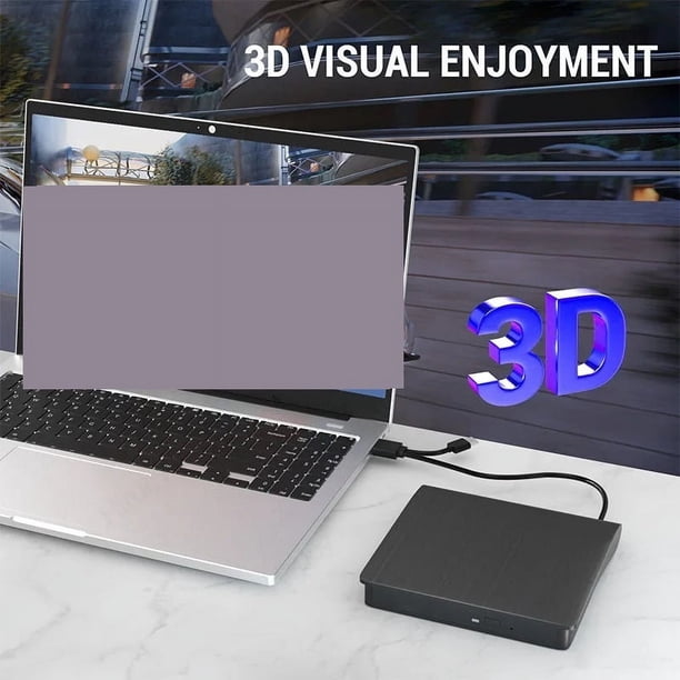 External DVD Drive USB3.0 Type C External Optical Drive /CD/DVD-RW