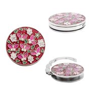 Fashionable Folding Purse Hook Suitable for Various Setting Sturdy Zines Alloy Designs Protects Bags From Damage
