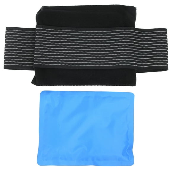 Envoltura de gel de compresa fría y caliente, bolsa de hielo reutilizable, envoltura de gel de compresa fría y caliente, probada y confiable