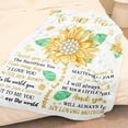 thumbnail image 4 of Mom Birthday Gifts from Daughter, to My Mom Blanket 60''''x50'''', Birthday Gifts for Mom from Daughter, Gift for Mom Birthday Christmas, Mom Mothers Gifts, Christmas Birthday Presents for Mom, 4 of 6
