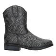 thumbnail image 1 of Botas Vaqueras Niña Negro Con Brillos Tacón 3 Cm negro 21 MX, 1 of 10