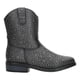 thumbnail image 1 of Botas Vaqueras Niña Negro Con Brillos Tacón 3 Cm negro 21 MX, 1 of 10