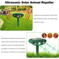 thumbnail image 3 of Innens Animal Repeller Ultrasonic Solar Outdoor Pest Cat Mice Deer Sensor, 3 of 13