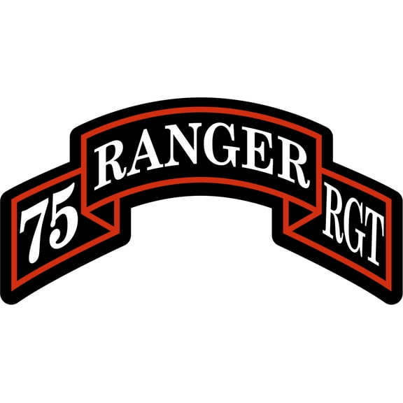 3.8 Inch 75th Ranger Regiment Decal