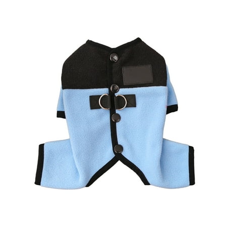 Dvumao Home Decor Pet Dog Clothes Cats Supplies Autumning And Winter Polars Fleece Warm Four Legged Fleece Can Be Traction Man Gifts