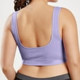 thumbnail image 5 of Everyday Bras for Women Maternity Bra Padded Womens Bras Sexy Bra Comfort Non Removable Padded Sports Bras for Women Womens Bra Push up Women Sports Bra Thin Sports Bra Sports Bra Girls Purple XL, 5 of 5