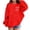 Red, variant on Gunia Toddler Halloween Ghost Sweatshirts For Boy Girl Cute Hoodie Casual Long Sleeve Sweatshirt With Print Letter Graphic Pullover Top Kids Fall Clothes Black 3-4 Years