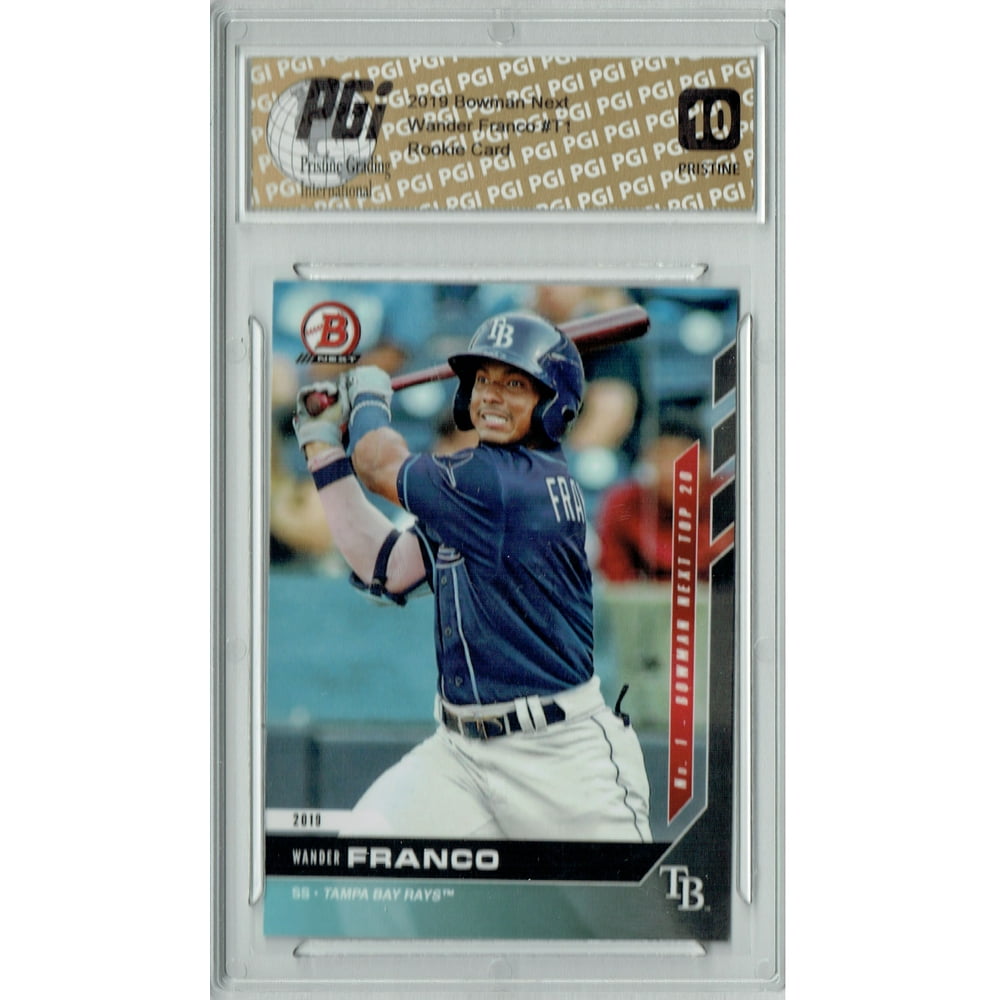 Wander Franco 2019 Bowman Next T1 PRISTINE Rookie Card PGI 10 
