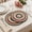 2PCS, variant on Fmxomd Round Placemats Set of 2, 15" Table Mats, Table Pads for Kitchen, Non Slip Heat Resistant Place Mats, Vintage Placemat for Farmhouse Decor and Kitchen Table Decor