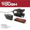 thumbnail image 6 of Hyper Tough 6-Amp Belt Sander, 3 x 18-inch, Corded, 2613, 6 of 11