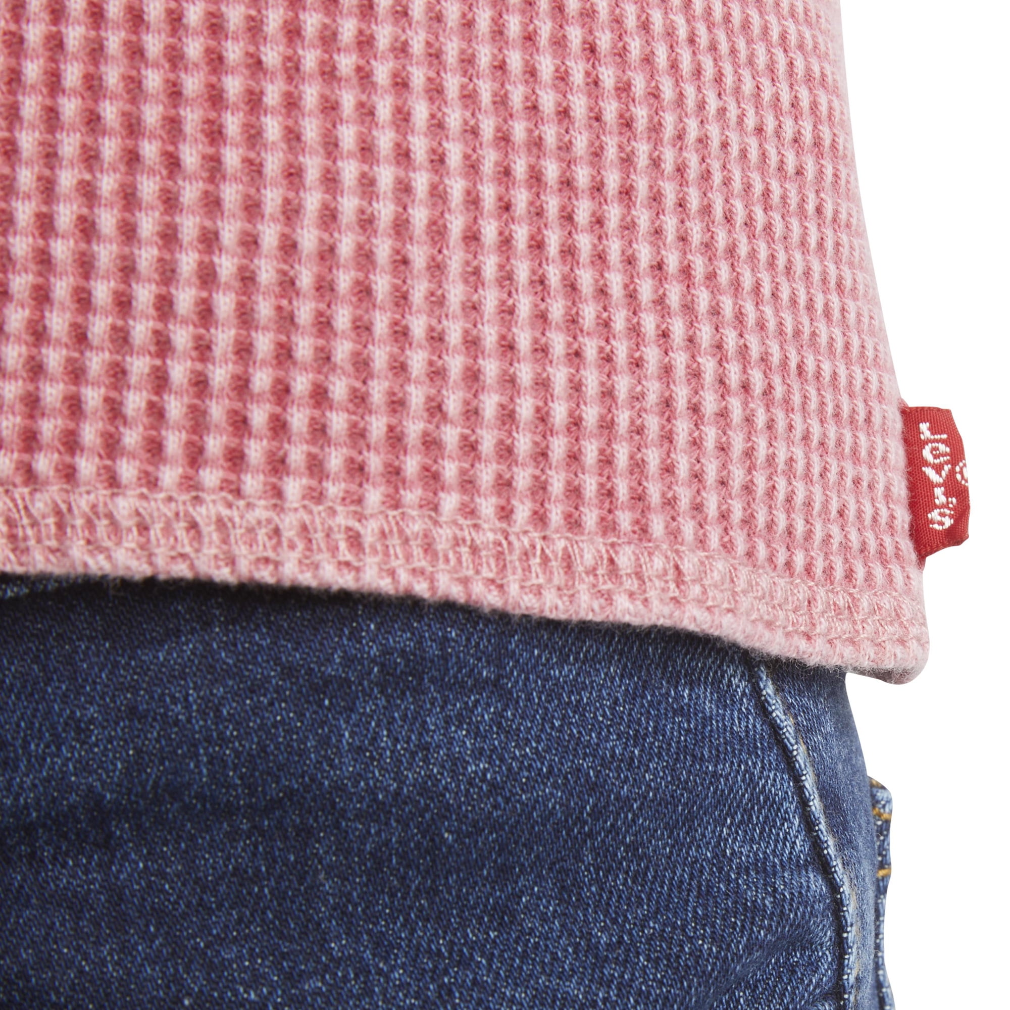 Levi's Girls Waffle Short Sleeve Top, Sizes 4-16
