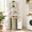White + 2-Color-2 Bags-120 L, variant on Black + 3-Color 3 Bags-180 L 3 Section Laundry Hamper with 4 Tiers Pull-Out Storage