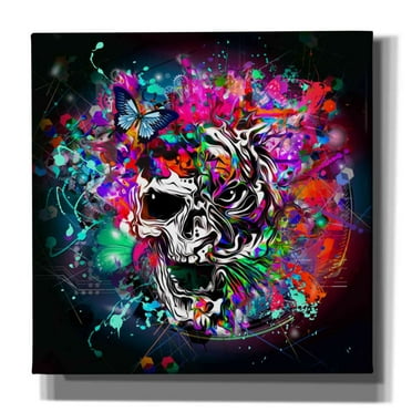 Epic Graffiti 'Escape' Canvas Wall Art, 18"x18"