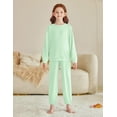 thumbnail image 3 of Arshiner Girls 2 Piece Outfits Casual Clothing Sets Long Sleeve Pullover Sweatshirts and Sweatpants with Pockets, 3 of 6