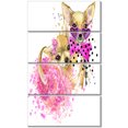 thumbnail image 2 of Lovely Sweet Dog Aquarelle - Impression sur Toile Abstraite, 2 of 3