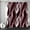 Burgundy, variant on Modern abstract gray and brown striped shower curtain set bathroom with hooks, 72x72 inches