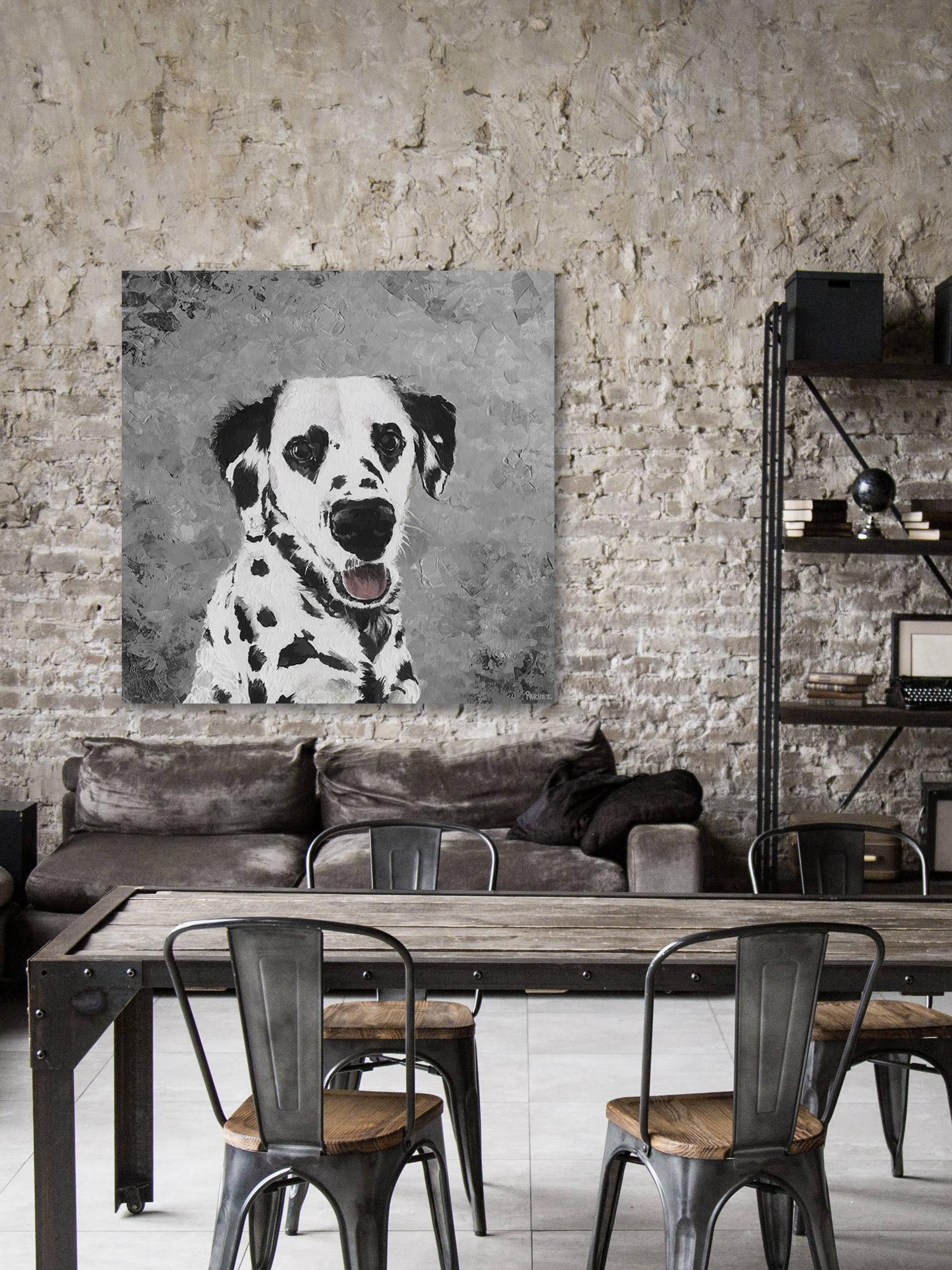 Parvez Taj Heart Eyes Canvas Wall Art