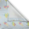 thumbnail image 3 of Ambesonne Ice Cream Kitchen Curtains, Pastel Hipster Summer, 55"x39", Multicolor, 3 of 3