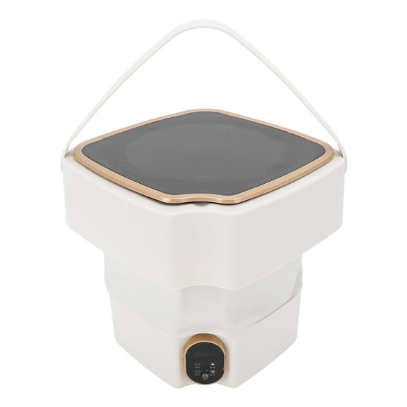Large Capacity Portable Washing Machine, Foldable Washer with Drain Hose for Apartment Dormitory Hotel, Automatic Laundry Washer with 18L Capacity for Travel, Imitation Hand Wash