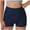 Dark Blue, variant on idosla Women Workout Booty Shorts Impact Scrunch Lifting Biker Gym Hot Shorts Spandex for Yoga Running (Dark Blue, M)