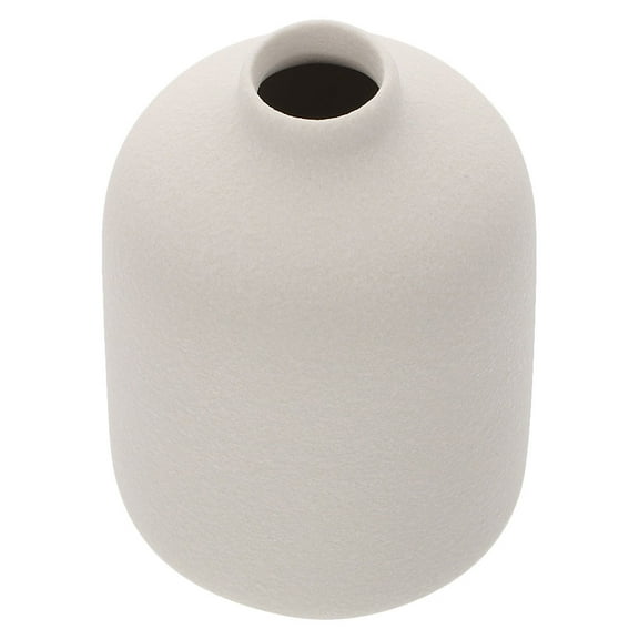 MERRYHAPY 2pcs Modern Chinese Ceramic Vase Set Flat Bottom Plant Pots Desktop Decorative Containers