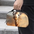 thumbnail image 2 of Deer Digital Bag with Oxford Cloth Material, Waterproof Travel Case for Cell Phone Charger Cord and Electronics, Charger Pouch and Cord Travel Organizer, 5.9x9.44x3.14 Inches, 2 of 6