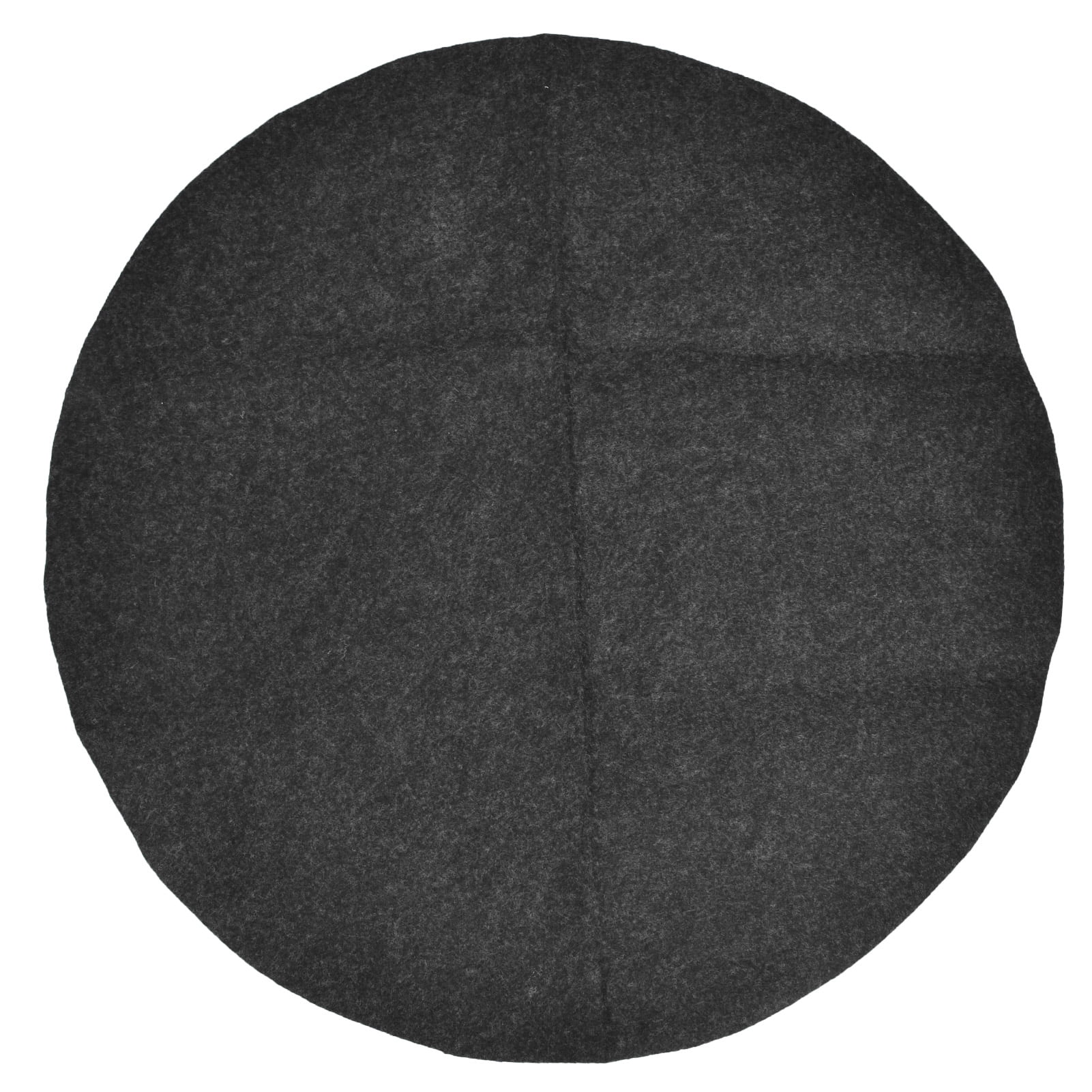 Grill Mat, Round BBQ Floor Mat Oil Proof Absorption Washable For Under