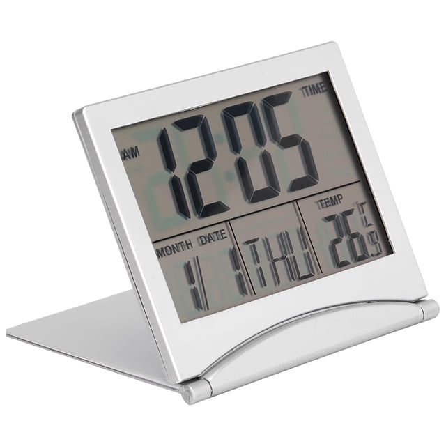 Reloj despertador Plegable portátil Bling Bling 1 pieza