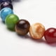 thumbnail image 4 of Pulseras de cuentas de roca volcánica natural (2 piezas), elásticas, con piedras preciosas y cuentas de aleación. Juego de pulseras multicapa., 4 of 4