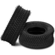 JGSP Set of 2 16x6.5-8 16x6.5x8 Tires Lawn Mower Tractor 2PR Tubeless